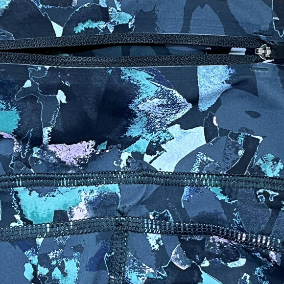Sweaty Betty NWT Zero Gravity Leggings 7/8 Length Abstract Floral Print XXS - Picture 6 of 12